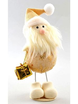 Дед Мороз 16 см мешковина 9918578 Дед Мороз 16 см мешковина 9918578