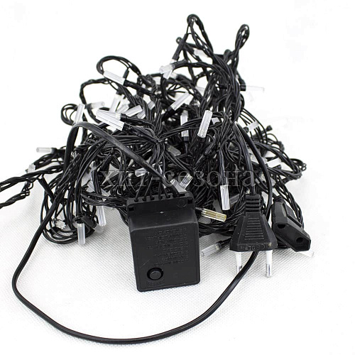 9 м, белый теплый 100 LED, , провод , 2018526 фото 2 9 м, белый теплый 100 LED, , провод , 2018526 фото 2