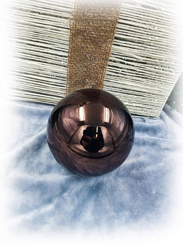 													Набор шаров 10 см 6 шт шоколад 100SP06-01C фото 2