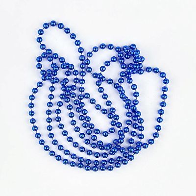 Бусы синий 1.8 м см SML-2b-X