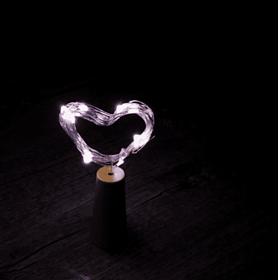 Светодиодная нить Роса 2 м, белый 20 LED, статичный, провод жемчужный, K130-515