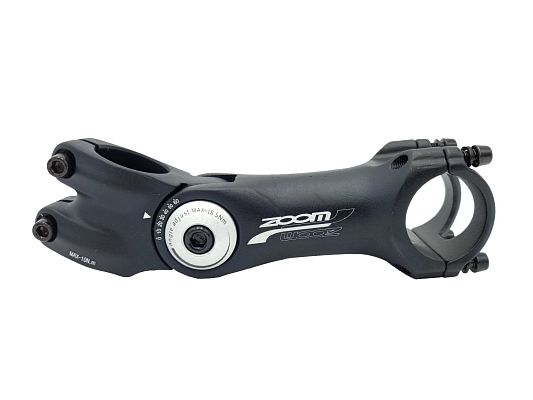 Вынос руля ZOOM TDS-D299N-8FOV регулируемый 0-60°, 125 мм, руль 31.8 мм, шток 28.6 мм (под 1" 1/8 ви