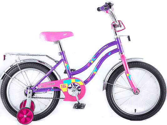 Велосипед детский Novatrack TETRIS 16"   ск. фиолетовый 161TETRIS.VL8 