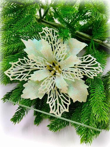 													Цветок (5 шт.) белый d  см Flo-5W фото 3