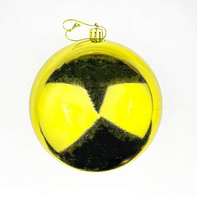 Шар 12 см 1 шт золотой 120SP01-01G