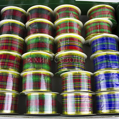 													Новогодняя лента mix  см S40mix