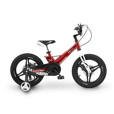 Велосипед детский  Maxiscoo Space Делюкс 16"  красный  