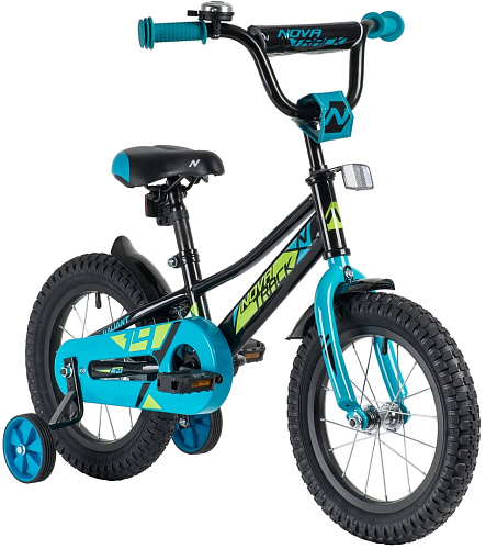 													Велосипед детский  Novatrack VALIANT 14" 9" черный 143VALIANT.BK9 2019 фото 2