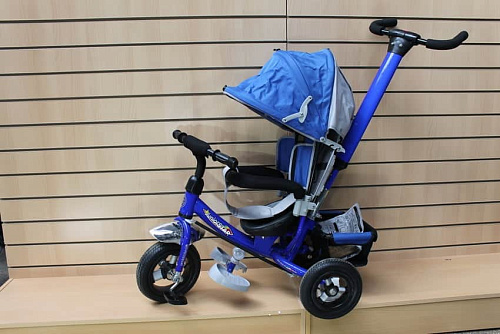 Велосипед трехколесный синий JS19AT Велосипед трехколесный синий JS19AT