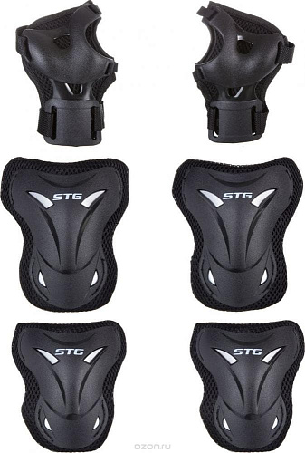 													Защита детская STG YX-0308 S черная Х83229