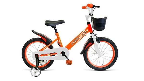 Велосипед детский FORWARD Nitro 18 18" 10,5" оранжевый  2019