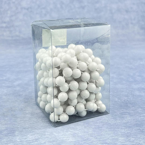белый 3 м см SML-19beads фото 2 белый 3 м см SML-19beads фото 2