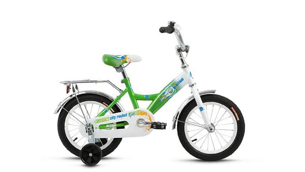Велосипед детский ALTAIR City boy 14" XS 1 ск. зеленый ALTAIR City boy 14  зеленый 