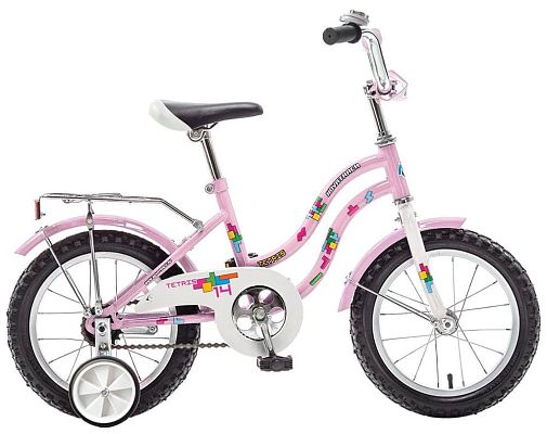 Велосипед детский  Novatrack TETRIS 14" XS розовый 141TETRIS.PN8 