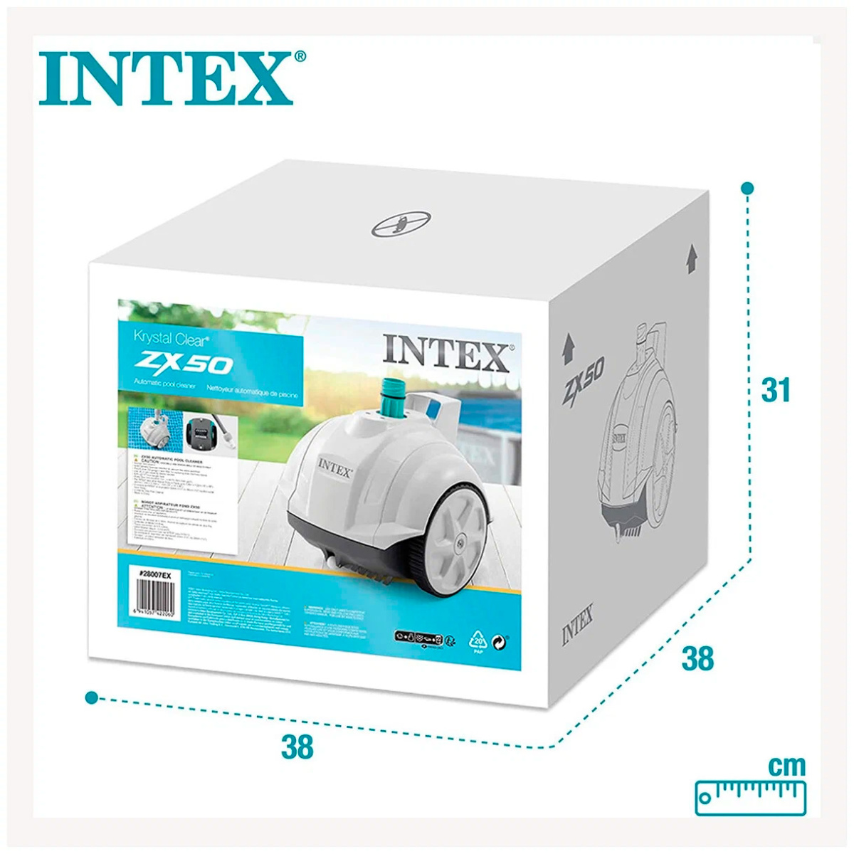 Автопылесос для бассейна INTEX ZX50 28007 фото 7 Автопылесос для бассейна INTEX ZX50 28007 фото 7