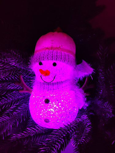 Снеговик 12 см розовый 27010P фото 4 Снеговик 12 см розовый 27010P фото 4