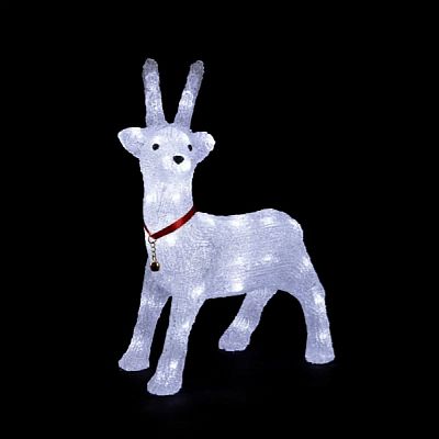 Светодиодная фигура  белый 40х30 см см акрил 467 Светодиодная фигура  белый 40х30 см см акрил 467