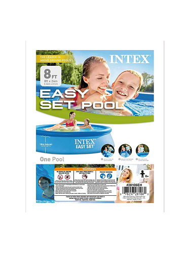 Бассейн надувной Intex Fast Set 244x61 см, арт. 28106 фото 6 Бассейн надувной Intex Fast Set 244x61 см, арт. 28106 фото 6
