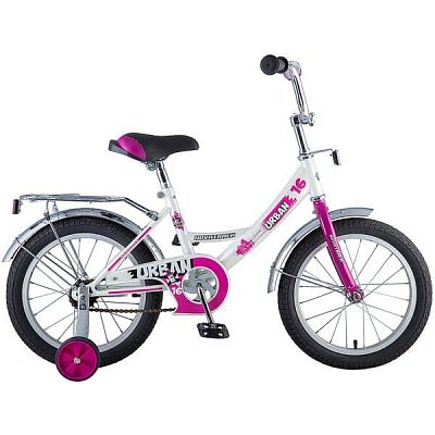Велосипед детский Novatrack URBAN 16" 9,5"  ск. белый 163URBAN.WT8 