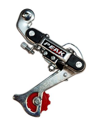 Переключатель задний PEAK RD 04A, 6/7/8 скоростей, на адаптер (петух), средняя, 35T  RD 04A peak/k11 Переключатель задний PEAK RD 04A, 6/7/8 скоростей, на адаптер (петух), средняя, 35T  RD 04A peak/k11