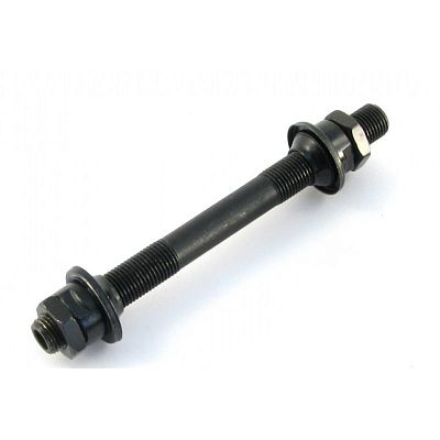 Ось передней втулки Vinca sport VO 304 F, (OLD) 100 мм, ось 9 мм, под эксцентрик, шариковые/насыпные