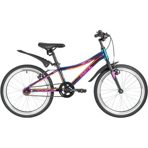 													Велосипед детский  Novatrack PRIME 20"  феолетовый-металик 207APRIME1V.GVL20 2020 фото 2