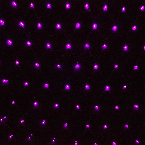 Светодиодная гирлянда сетка 2х1,5 м Розовый 20163027 Светодиодная гирлянда сетка 2х1,5 м Розовый 20163027