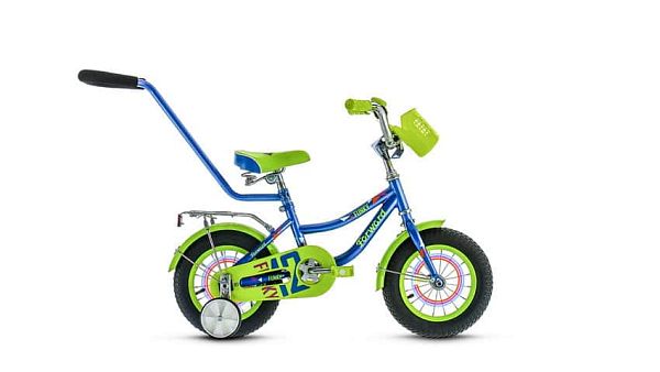 Велосипед детский FORWARD Funky 12 boy 12" XS 1 ск. синий глянцевый FORWARD Funky 12 boy  синий глян