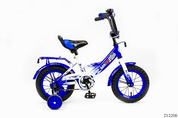 Велосипед детский  MAXXPRO MAXXPRO-N20-1 12"  сине-белый MAXXPRO-12-6 (19) 