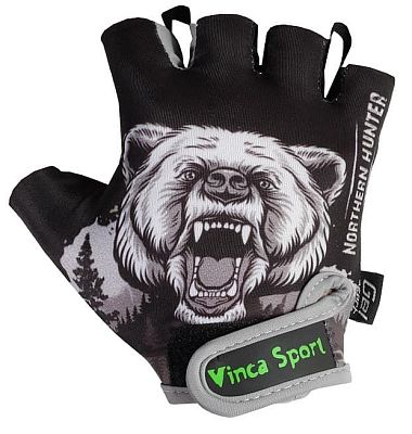 Велоперчатки Vinca sport Nothern Hunter L черно-серые VG 957 Nothern Hunter (L)