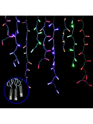  3 м, цветной (RGB) 80 LED, , провод , К130-221-8