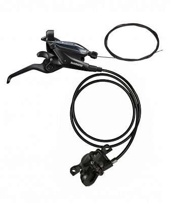 Дисковый тормоз гидравлический задний с шифтером на 7 скоростей Shimano ST-EF505, без адаптера, прав Дисковый тормоз гидравлический задний с шифтером на 7 скоростей Shimano ST-EF505, без адаптера, прав