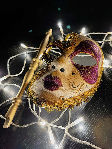 Карнавальная маска см PL13VIO фото 2 Карнавальная маска см PL13VIO фото 2