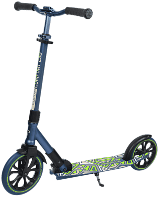 Самокат Городской складной Tech Team COMFORT 230R синий   Самокат Городской складной Tech Team COMFORT 230R синий