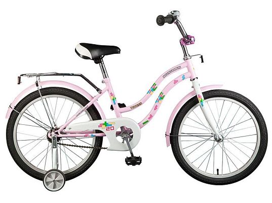 Велосипед детский  Novatrack TETRIS 18" 10,5" розовый 181TETRIS.PN7 