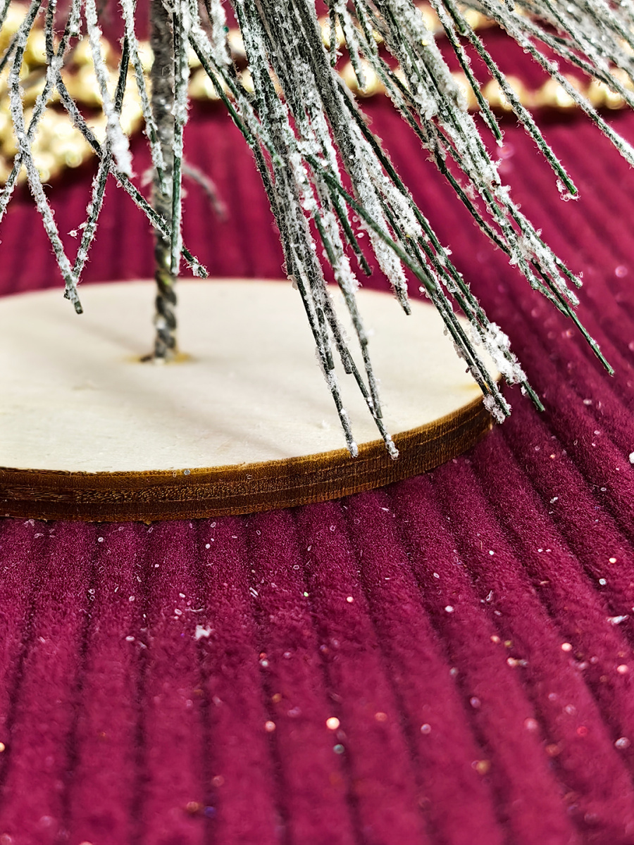 Елочка серебристый 30х7х7 см MG24413 фото 3 Елочка серебристый 30х7х7 см MG24413 фото 3