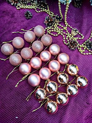 Набор шаров 3,5 см 24 шт  13-5