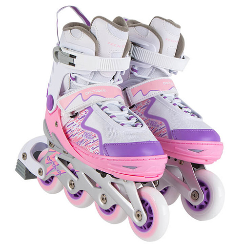 Роликовые коньки Tech Team Octava, 39-42 (L) розовый, 2021, 087235 фото 7 Роликовые коньки Tech Team Octava, 39-42 (L) розовый, 2021, 087235 фото 7