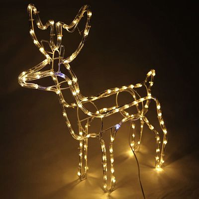 Светодиодная фигура  белый теплый 120х90х55 см см дюралайт K130-468 Светодиодная фигура  белый теплый 120х90х55 см см дюралайт K130-468