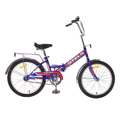 Велосипед городской складной  STELS PILOT 310 20" 13" синий/оранжевый LU072393 