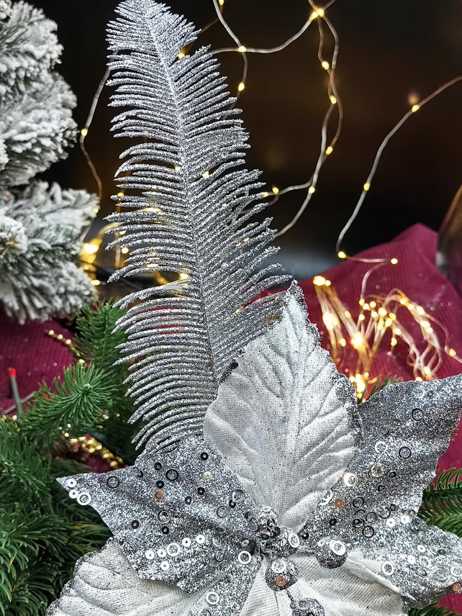 Цветок белый d см Flo-12-46white фото 2 Цветок белый d см Flo-12-46white фото 2