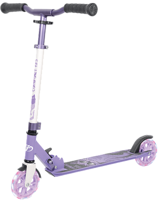 Самокат Городской складной Tech Team COMFORT 125R (2021г.) фиолетовый  062112
