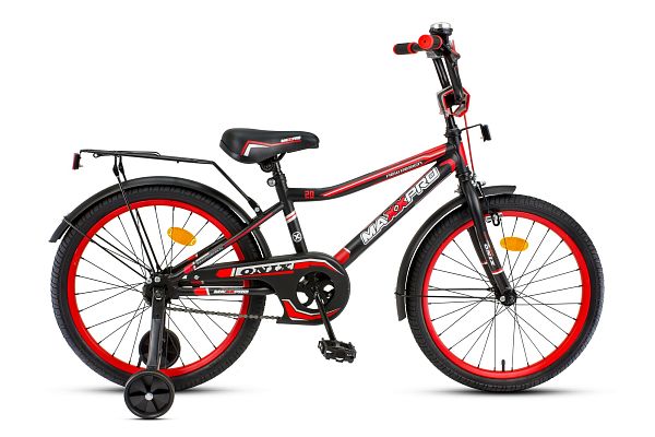 Велосипед детский  MAXXPRO ONIX 20"  черно-красный ONIX-N20-1 