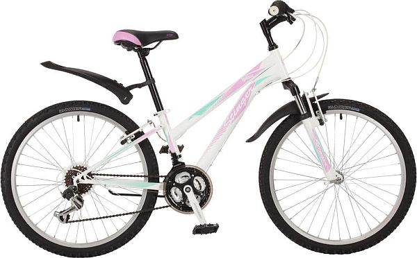 Велосипед горный Stinger LATINA 24" 14" 18 ск. белый 24SHV.LATINA.14WH7 