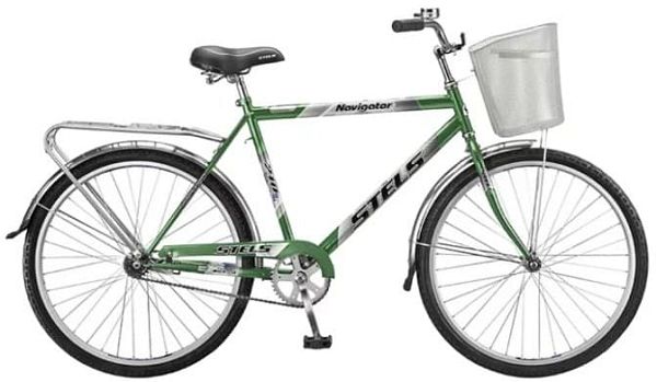 Велосипед городской дорожный STELS Navigator 210 Gent 26" 19" 1 ск. хаки LU073773 