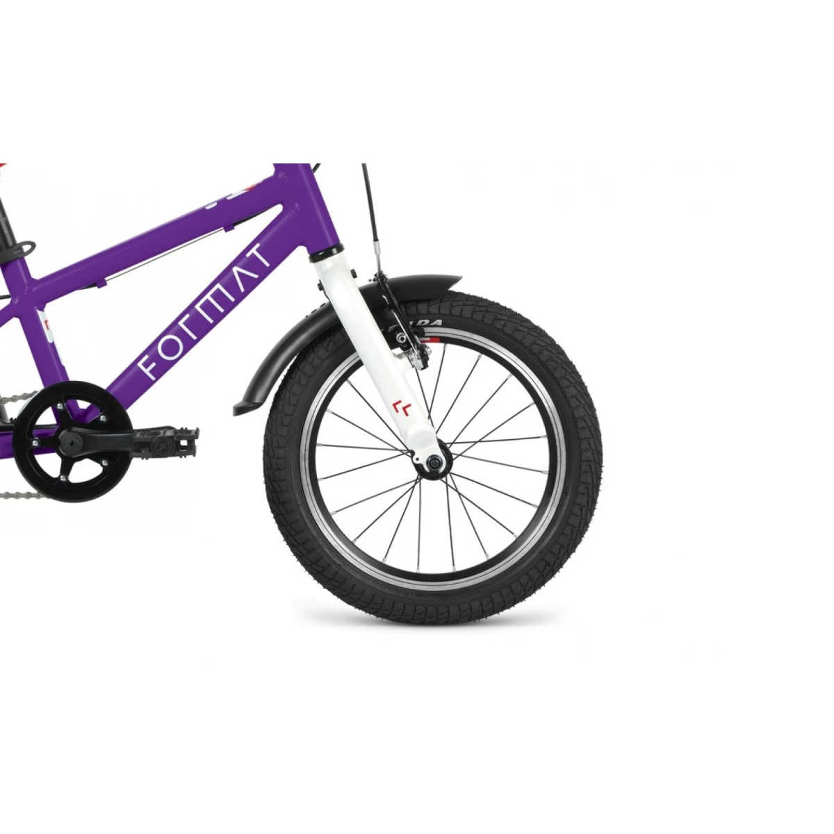 Велосипед детский FORMAT Kids 16 16" фиолетовый RBK22FM16528 2022 г. фото 7 Велосипед детский FORMAT Kids 16 16" фиолетовый RBK22FM16528 2022 г. фото 7