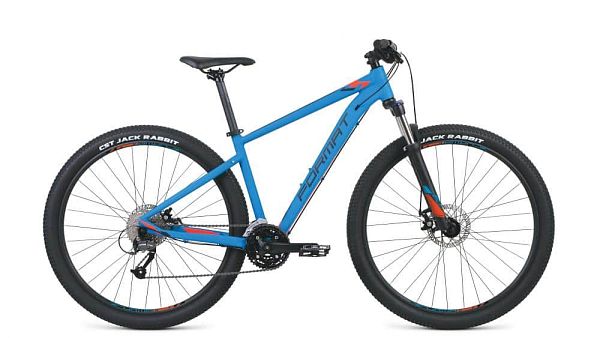 Велосипед горный FORMAT 1413 29" M 27 (3x9) ск. синий матовый 1413 2020