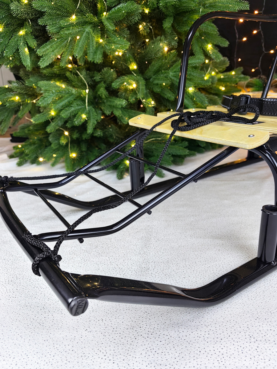 Санки с ручкой детские Тимка 5 комфорт черный 9234892/Т5К/Ч фото 8 Санки с ручкой детские Тимка 5 комфорт черный 9234892/Т5К/Ч фото 8