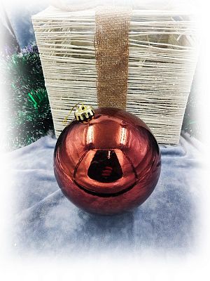 Шар 15 см 1 шт шоколад 150SP01-01CF