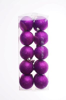 Набор шаров 6 см 20 шт фиолетовый AR3/6020MG/P(020)